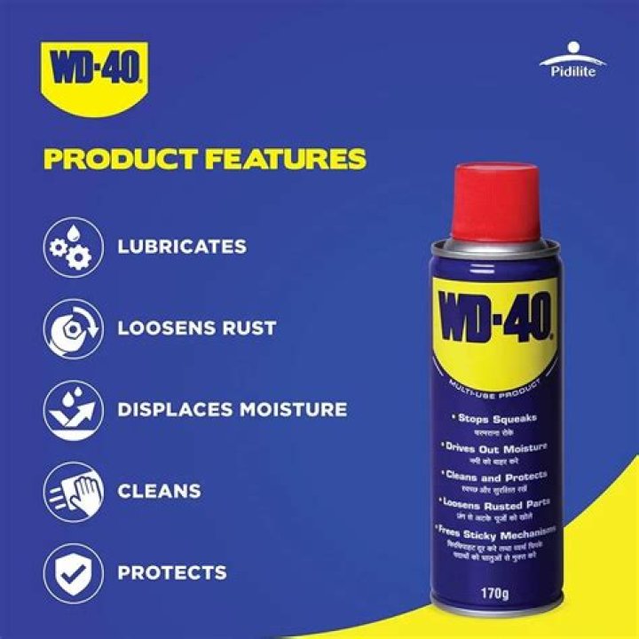 Does rubbing alcohol remove WD-40?
