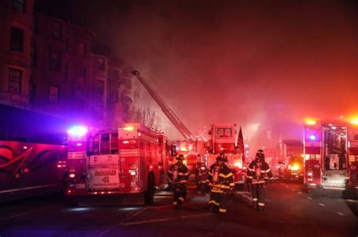 Harlem Movie Set Fire — PICS