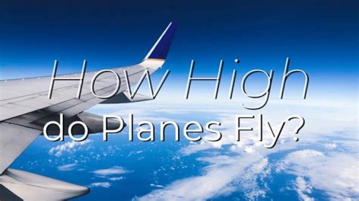 Why do planes fly low at night?
